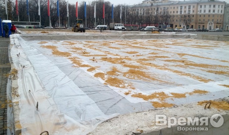 В Воронеже к Новому году зальют больше ста катков