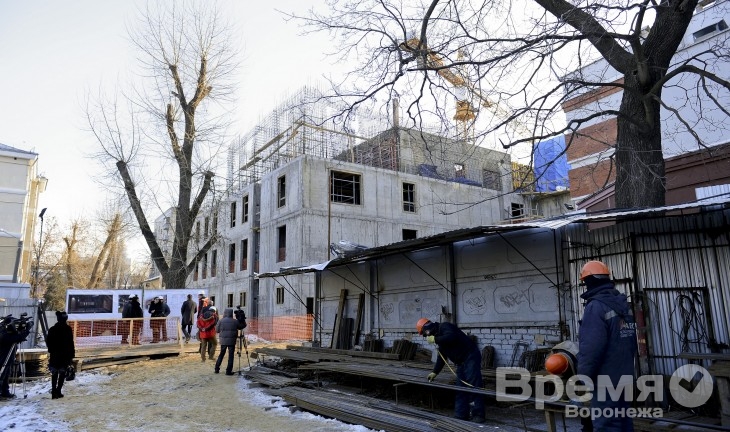 Строительство нового здания Воронежского камерного театра завершат в июне этого года