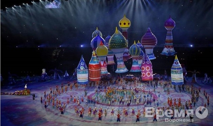 Воронежские акробаты приняли участие в церемонии открытия Олимпиады