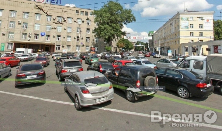 Парковка у Кольцовского сквера может стать платной