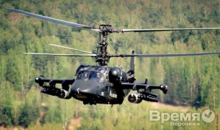 К танкам под Острогожском прибавились вертолеты
