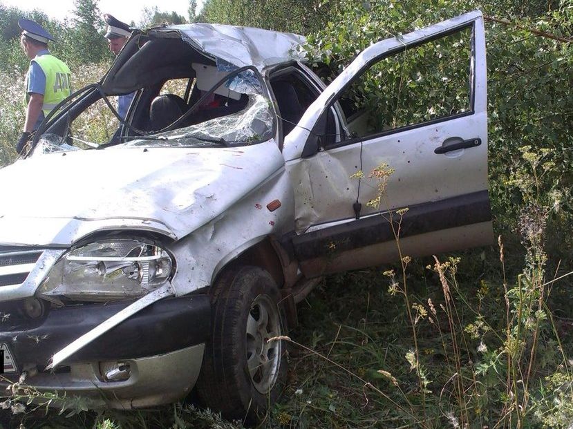 Главный районный автоинспектор погиб под Воронежем, протаранив на «Ниве» дорожный знак