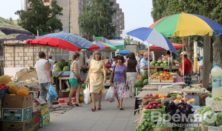 Воронежские рынки проверят на наличие уклонистов от налогов