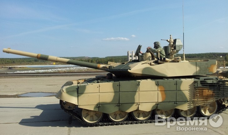 Танки ушли из Острогожска