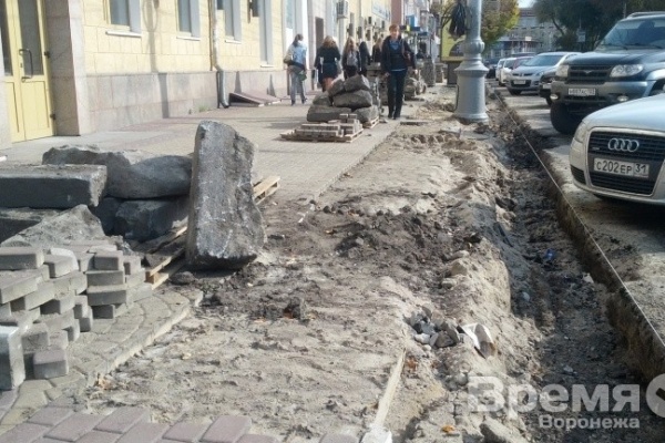 Дороги Воронежа будут ремонтироваться в «ручном режиме»