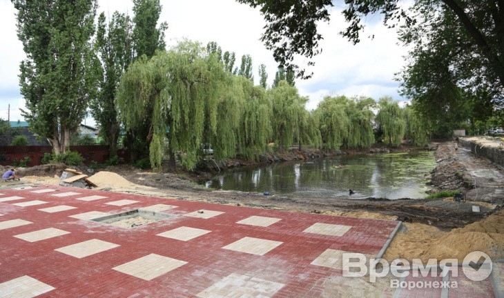 В Воронеже появится ещё одно место отдыха