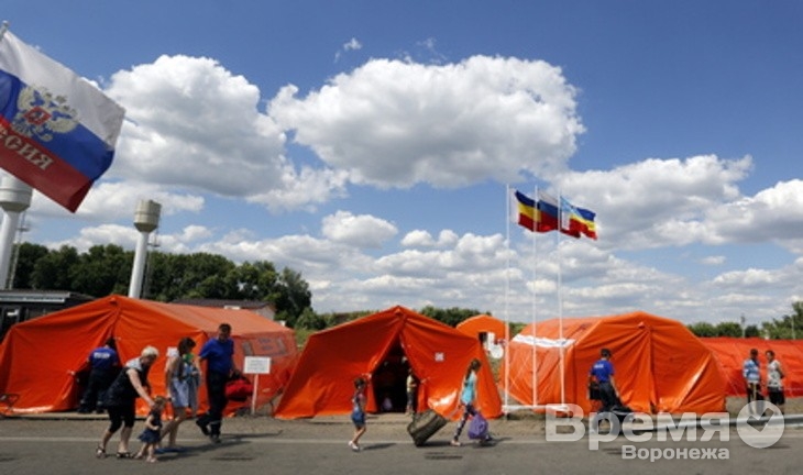 В Воронежской области беженцы будут проводить не более трех дней?