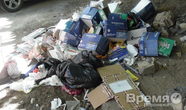 Воронежские общественники заставляют банкиров выносить за собой мусор