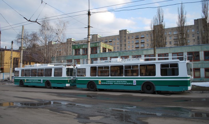 Центр Воронежа закрывается для троллейбусов
