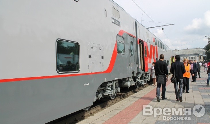 Из Воронежа в Москву можно будет уехать на двухэтажном поезде
