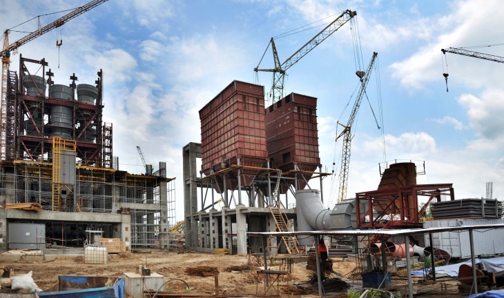 В Воронежской области завершается строительство одного из самых крупных цементных заводов в стране
