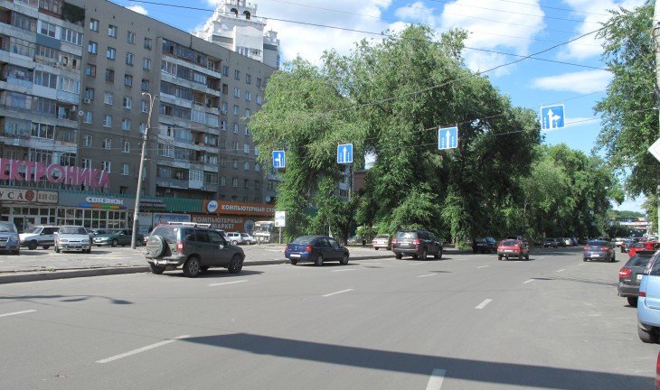 Ради воронежских автомобилистов укоротят бульвар на Кольцовской