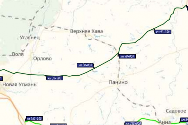 «Дороги Черноземья» отремонтируют еще 10 км трассы «Воронеж-Тамбов» 