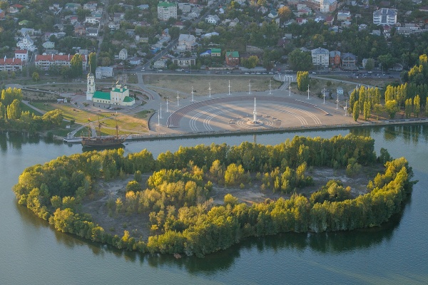 Губернатор заморозил проект парка на Петровском острове в Воронеже