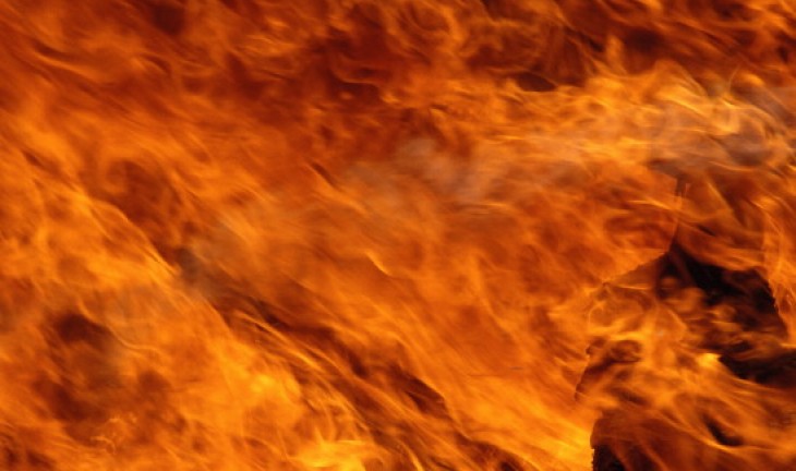 В Воронежской области при пожаре пострадали два человека
