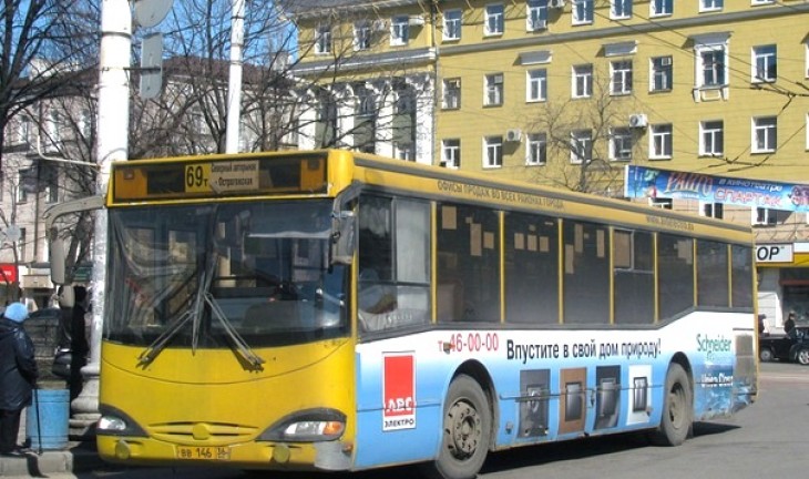 В Воронеже изменился путь следования еще одного автобуса — № 69Т