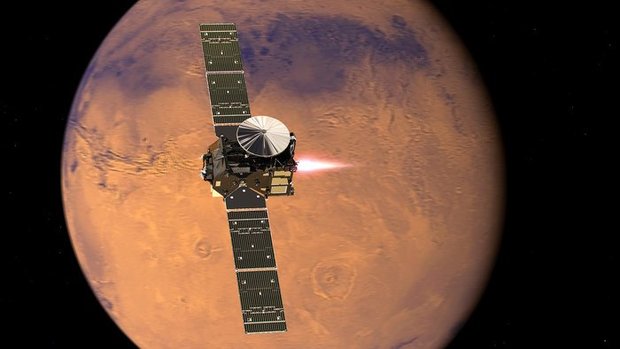  Межпланетный зонд с помощью воронежских двигателей достиг Марса