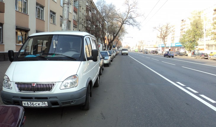 В Воронеже каждый день за неправильную парковку штрафуют всего 13 водителей