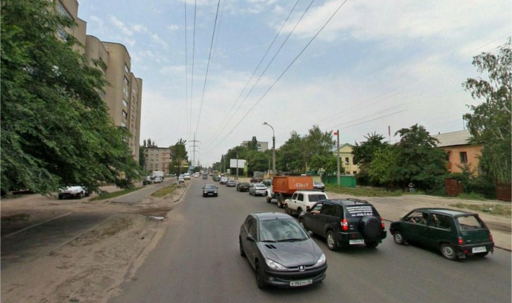 Движение на улице Матросова в Воронеже будет ограничено еще два дня