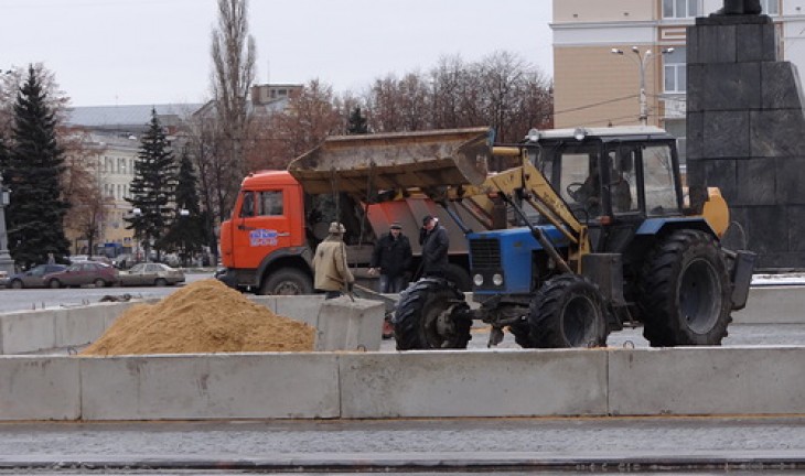 В Воронеже снова копают на площади Ленина