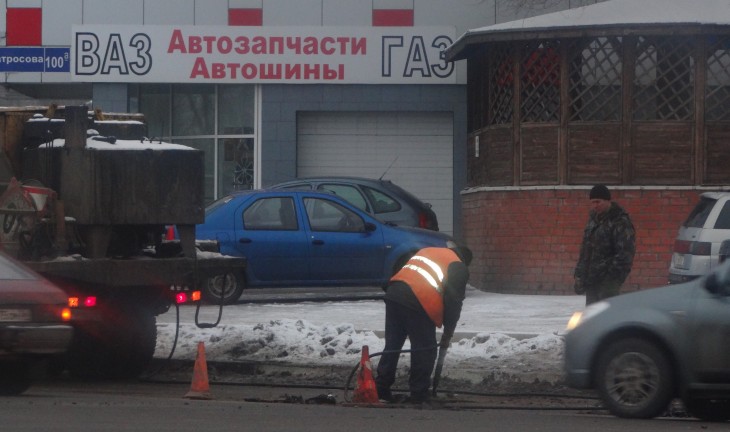 Воронежские дороги начали ремонтировать зимой