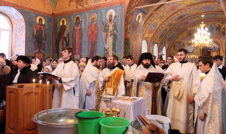 В Воронежской области в Крещенских богослужениях приняли участие более 45 тысяч человек