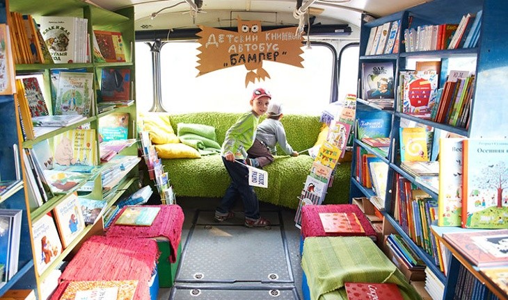 В Воронеж едет уникальный детский книжный автобус