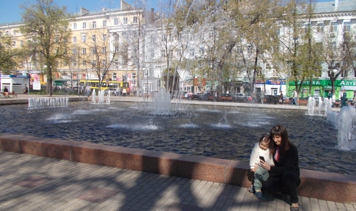 В Воронеже на Первомай включат все городские фонтаны