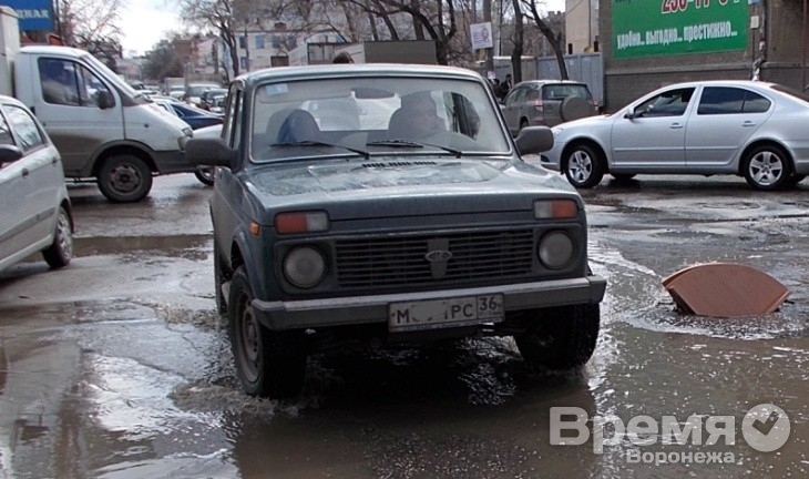 Дороги в центре Воронежа обещают отремонтировать к 9 мая