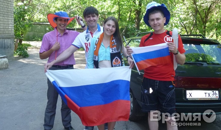 Как мы провожали воронежских футбольных болельщиков на Евро-2012