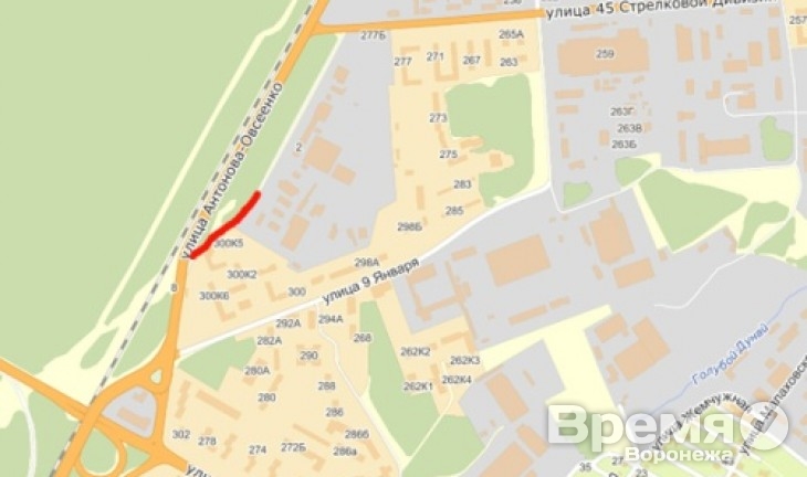 В Воронеже вновь перекроют часть окружной