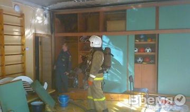 За пожар в детском саду Воронежа заведующая получила выговор