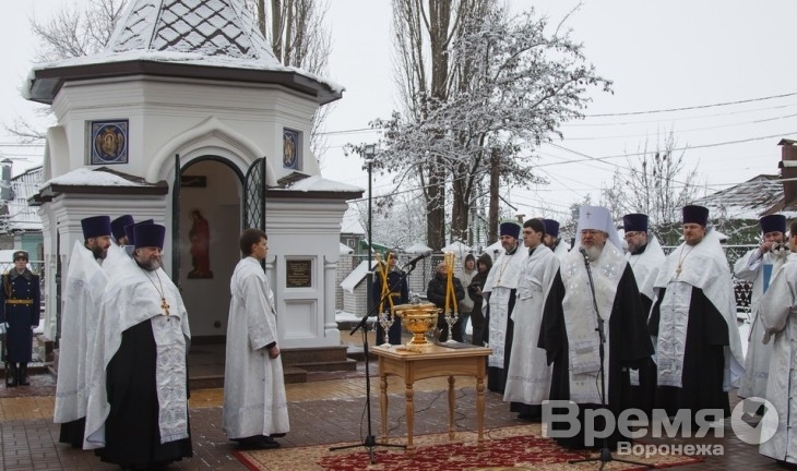 В Воронеже открыли первый памятник героям Отечественной войны