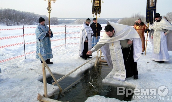 На Крещение в Воронеже оборудуют шесть купелей