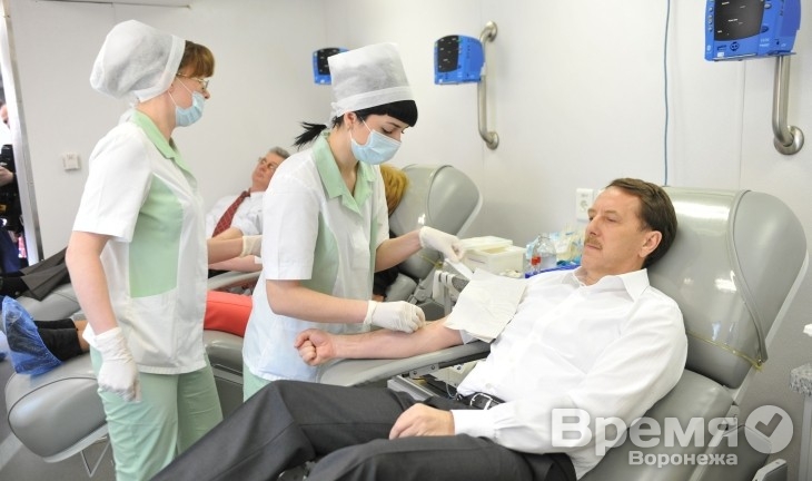 В Воронежской области за год около 3,5 тысяч человек стали донорами