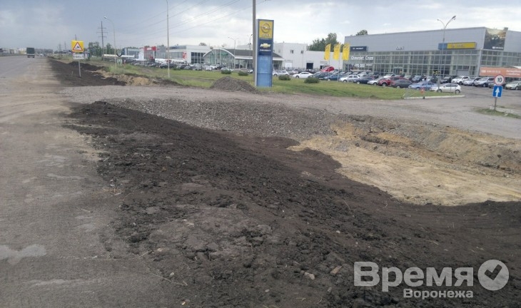 В Воронеже реконструкция трассы перекроет проезд к десятку автосалонов?