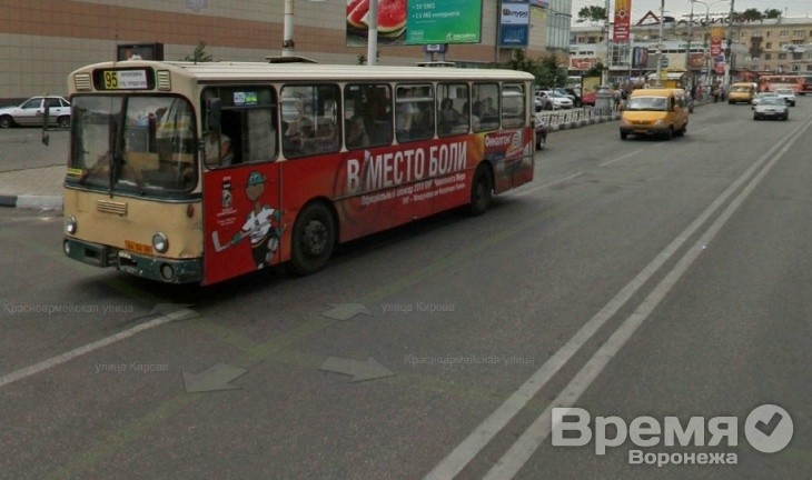 В Воронеже до конца недели прекратит работу один из популярных автобусных маршрутов
