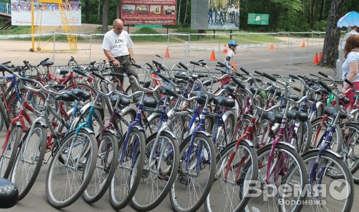 Для воронежских велосипедистов создали карту города с полезными указаниями