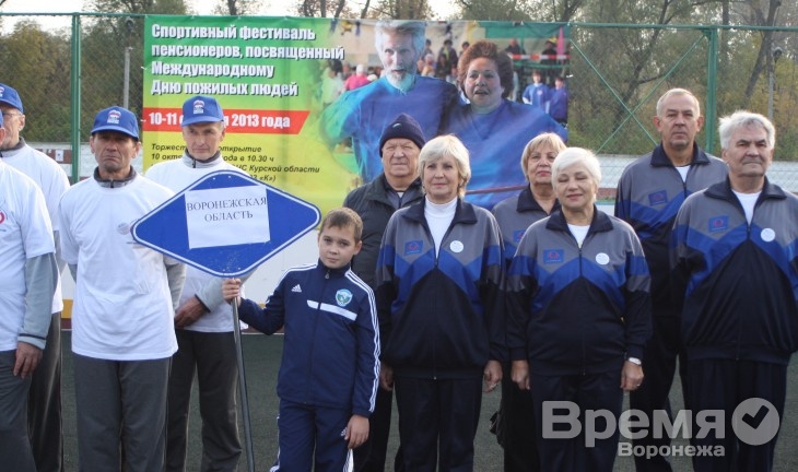 Воронежская пенсионерка победила на межрегиональном спортивном фестивале в Курске