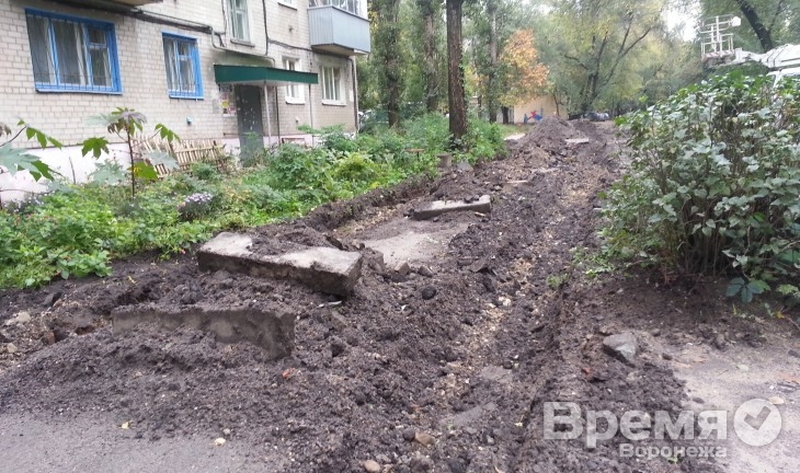 Ремонт сорвался в трети воронежских дворов