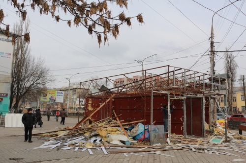 Воронежские власти продолжат демонтаж торговых точек