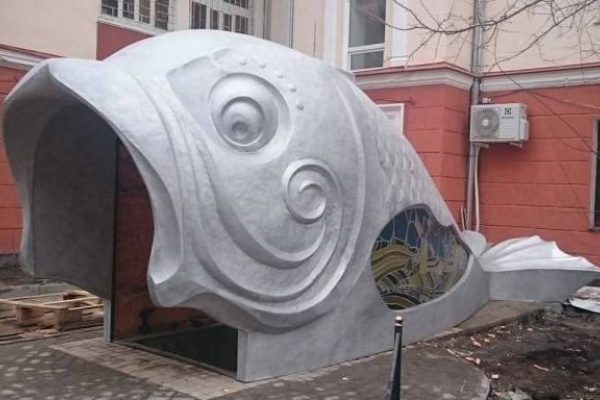 Воронежская рыба могла повредить несущую стену дома-гармошки 