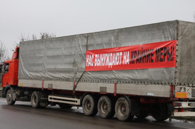 Дальнобойщики попытались спровоцировать «Большую федеральную пробку» в Воронежской области