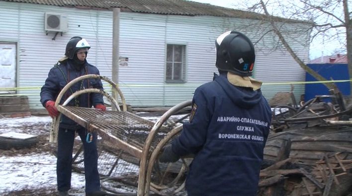 Расследовать пожар под Воронежем будут федеральные специалисты