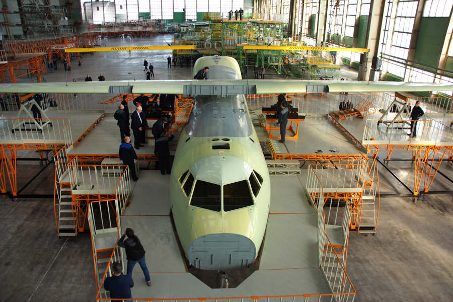 Воронежский Ил-112В вошел в стадию окончательной сборки