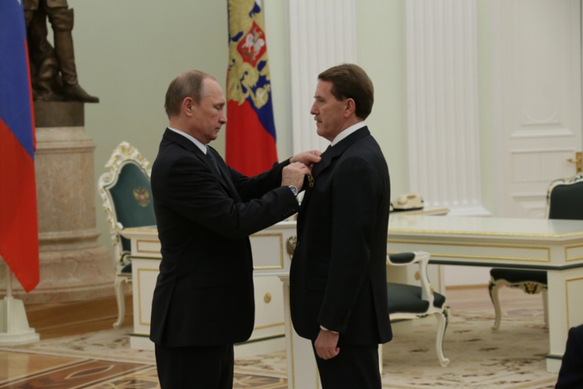Воронежский губернатор получил орден Александра Невского 