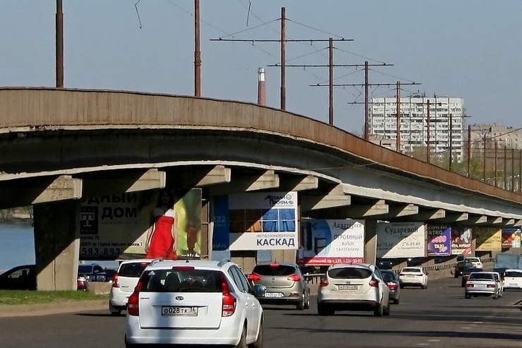 В Воронеже ремонт Северного моста продолжится в 2016 году 