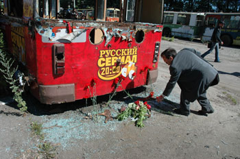 В Воронеже троллейбус похоронят во второй раз 