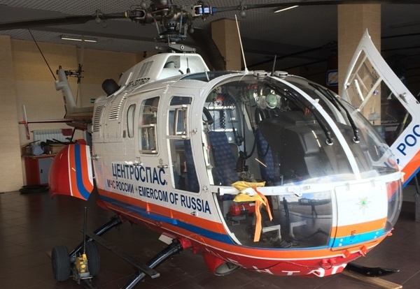 Воронежские врачи получили резервный вертолет