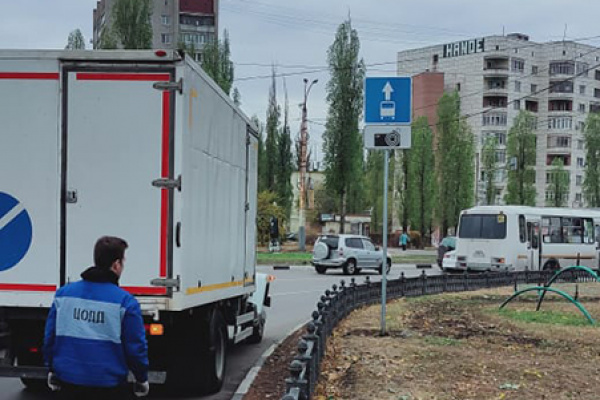Из-за новых выделенных полос в Воронеже уберут часть парковочных мест